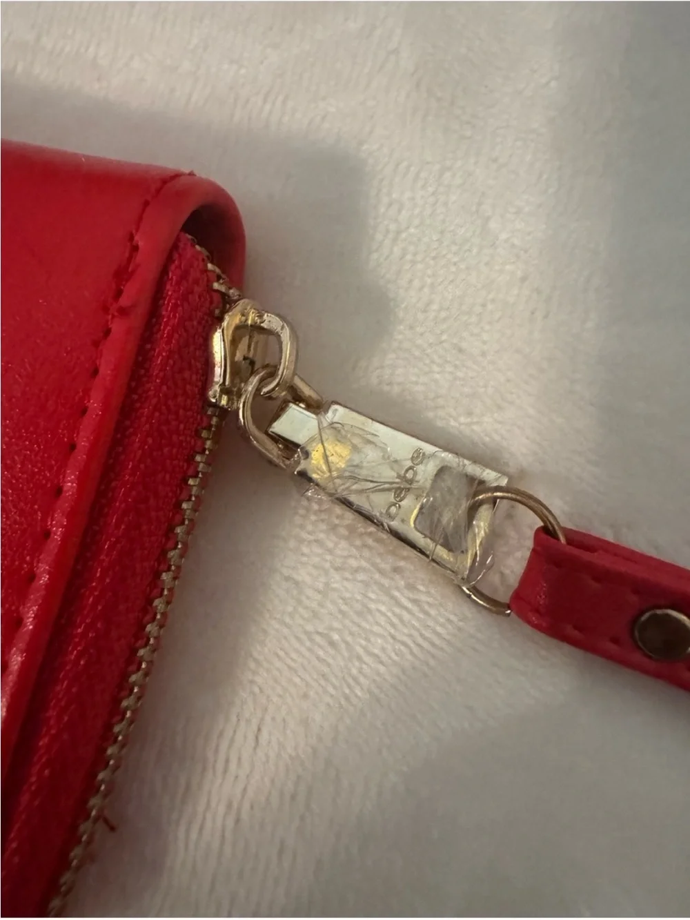Bebe Evie Satchel Bag w matching wallet/wristlet